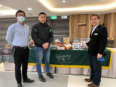 美國農產品及食品展示會 American Agriculutral Foos Product Show Case 台北 Taipei 3 月2日