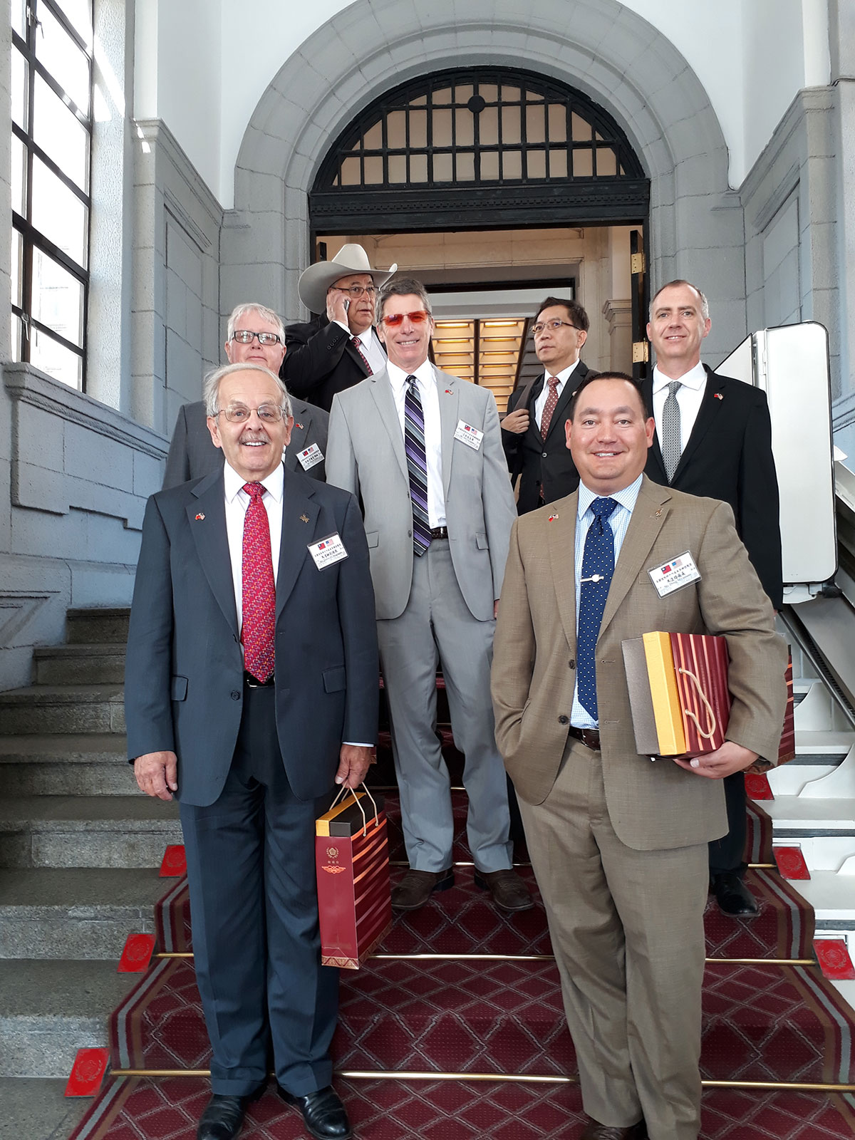 2018年10月1-5日前任懷俄明州長 Matt Mead、官員及商務團來台北作訪問