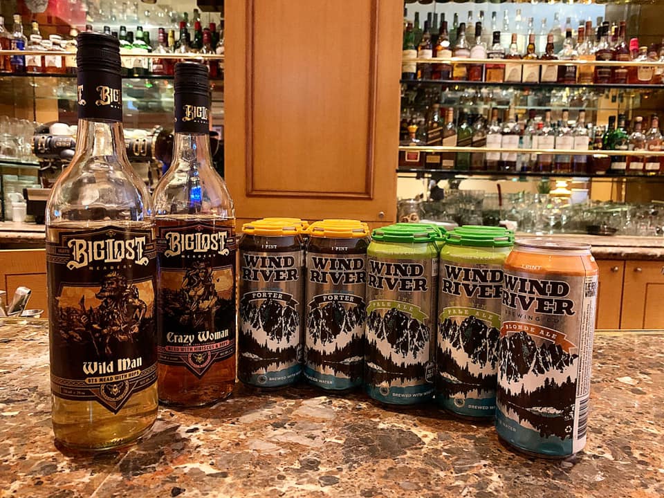 美國懷俄明州的Big Lost 醇釀蜂蜜酒以及Wind River精釀啤酒銷售據點：西華飯店-亨利酒吧
